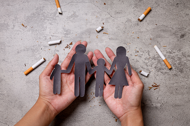 Stop smoking for family
